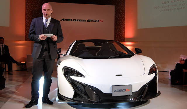 マクラーレン・オートモーティブ アジア・リージョナル・ディレクターのミルコ・ボルディガ氏