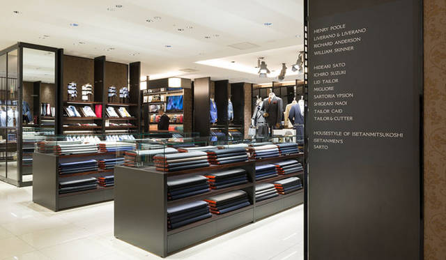 <strong>ISETAN MEN’S｜伊勢丹</strong>　5階ビジネスクロージングフロア<br />メイド・トゥ・メジャー売場