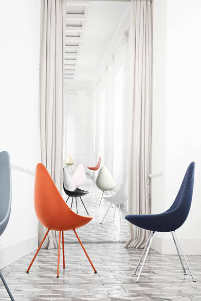 <strong>Fritz Hansen｜フリッツ・ハンセン</strong>　新作チェア「Drop™（ドロップ）」