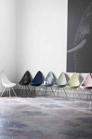 <strong>Fritz Hansen｜フリッツ・ハンセン</strong>　新作チェア「Drop™（ドロップ）」
