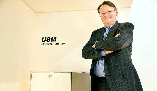 「USM」代表取締役 アレクサンダー・シェアラーさん