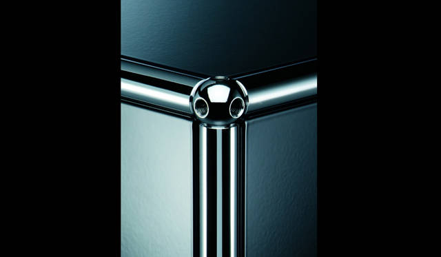 基本的なパーツはボール、チューブ、パネルという、わずか3つのUSMモジュラーファニチャー