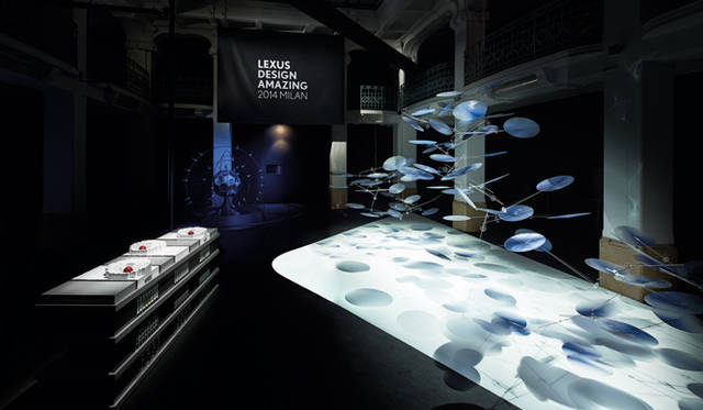 LEXUS DESIGN AMAZING 2014 MILANの会場イメージ