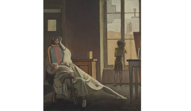 <strong>ART｜東京都美術館と京都市美術館で『バルテュス』展</strong>　バルテュス《決して来ない時》1949年 油彩、カンヴァス 97.7x84.4cm フランシス・リーマン・レーブ・アート・センターThe Frances Lehman Loeb Art Center, Vassar College, Poughkeepsie, New York From the collection of the late Katherine Sanford Deutsch, class of 1940, 1994.9.1