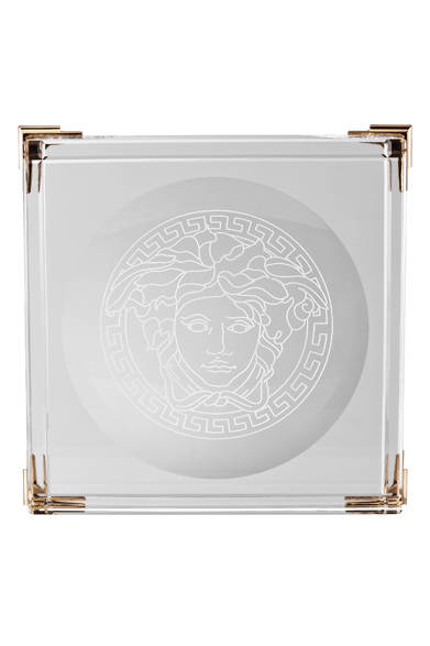<strong>VERSACE｜ポップアップストア、大阪で2店舗連続オープン</strong>　Medusa Prisma Coin tray 8万5000円
