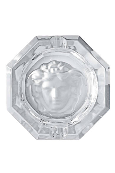 <strong>VERSACE｜ポップアップストア、大阪で2店舗連続オープン</strong>　Medusa Crystal  Ashtray 13cm 3万5000円