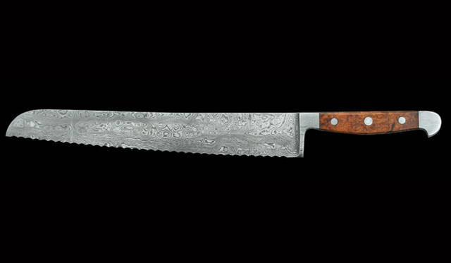 <strong>Güde｜ギューデ</strong>　ブレッドナイフ「ダマスカスブレッドナイフ（Damascus Steel Series Bread Knife）」