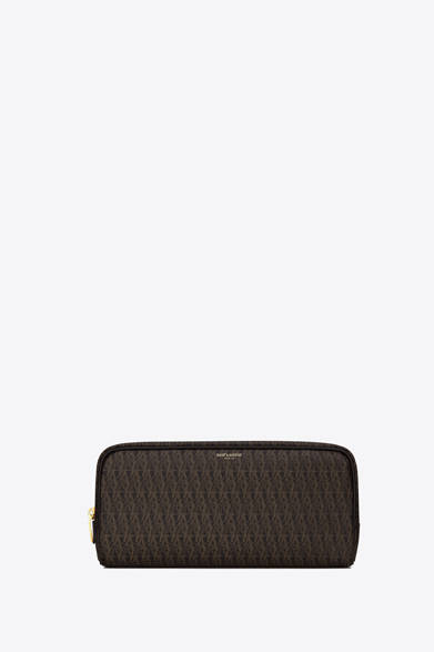 <strong>SAINT LAURENT｜新トラベルライン「MONOGRAM」登場 </strong>　コスメティックケース 4万8000円