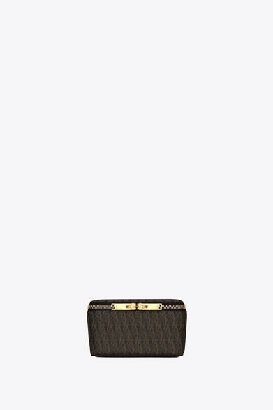 <strong>SAINT LAURENT｜新トラベルライン「MONOGRAM」登場 </strong>　ジュエリーボックス 4万8000円