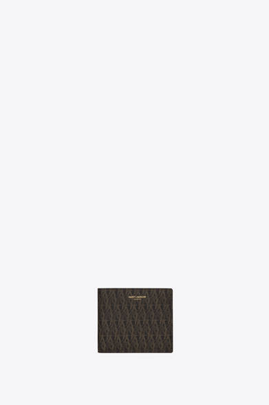 <strong>SAINT LAURENT｜新トラベルライン「MONOGRAM」登場 </strong>　クラシック EAST/WEST ウォレット&コインポーチ 4万円
