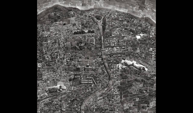 <strong>ART｜京都を舞台にした『KYOTOGRAPHIE 国際写真フェスティバル』今年も開催</strong>　Diorama Map Kyoto 2003 © Sohei Nishino