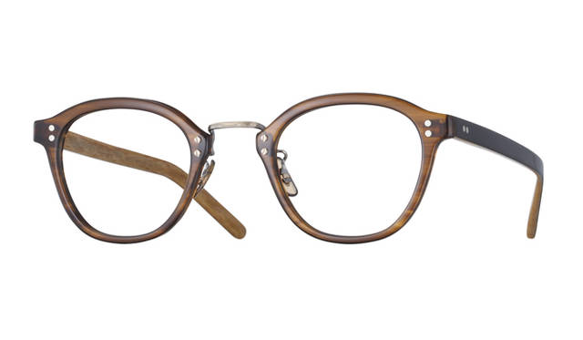 「OPMT-3」Clear Brown<br />フロント、テンプルともにBIO PLASTIC 5万4000円