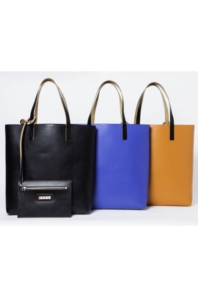 <strong>MARNI｜マルニから日本限定のサマードレス&バッグが登場</strong><br /><br />トートバッグ<br />価格｜各6万2000円（税抜）<br /><br />マルニジャパン<br />Tel. 03-6416-1024