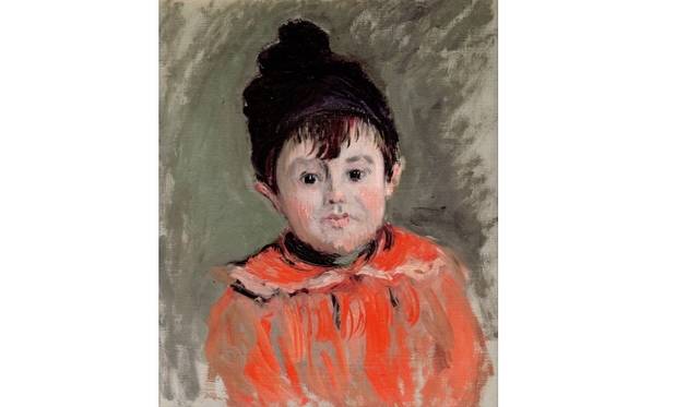 <strong>ART｜『こども展　名画にみるこどもと画家の絆』を東京と大阪で開催</strong>　クロード・モネ≪玉房付の帽子を被ったミシェル・モネの肖像≫　1880年　マルモッタン＝モネ美術館 © The Bridgeman Art Library