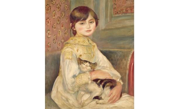 <strong>ART｜『こども展　名画にみるこどもと画家の絆』を東京と大阪で開催</strong>　ベルト・モリゾ≪庭のウジェーヌ・マネとその娘≫　1883年　個人蔵 © Christian Baraja, studio SLB