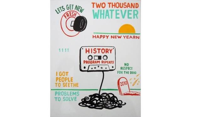 <strong>ART｜日本初、スティーブン・パワーズの個展を開催</strong>　「TODAY IS ALREADY TOMORROW」展の展示作品