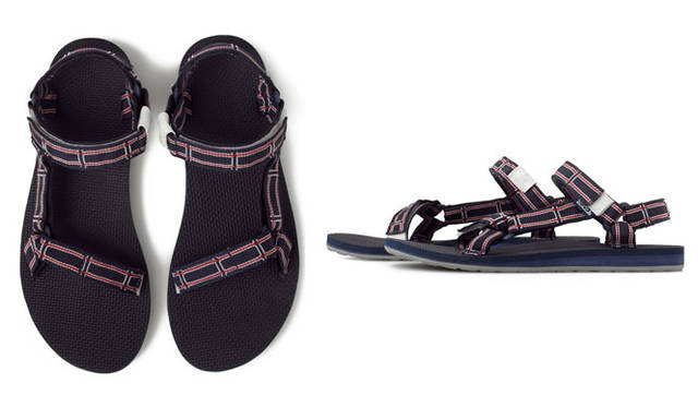 <strong>White Mountaineering｜ホワイトマウンテニアリング</strong>　「White Mountaineering×TEVA」サンダル（ネイビー）1万800円
