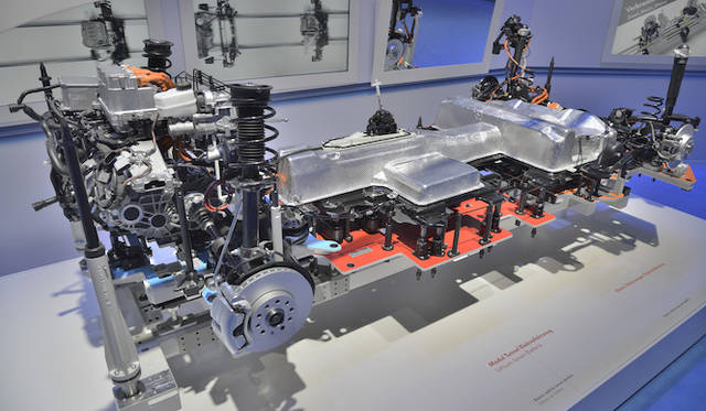 「eゴルフ」のパワートレーン。MQBプラットフォーム上に載せられる