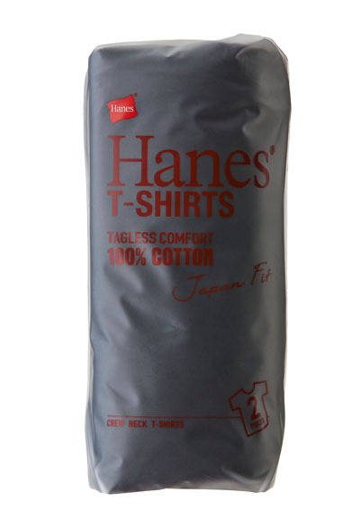 <strong>Hanes｜ヘインズ</strong>　オリジナルレーベル「Hanes T-shirts Japan Fit」