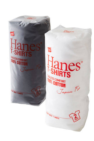 <strong>Hanes｜ヘインズ</strong>　オリジナルレーベル「Hanes T-shirts Japan Fit」
