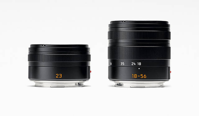 左から「ライカ ズミクロンT」、「ライカ バリオ・エルマーT」