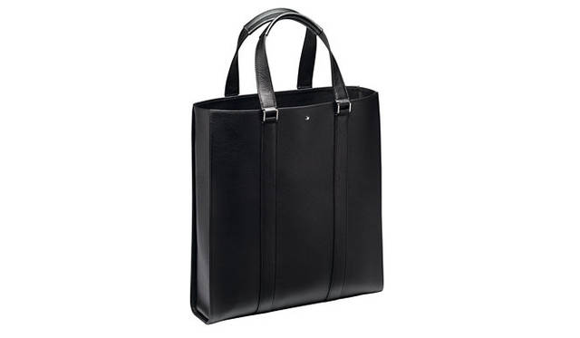 「マイスターシュテュック ソフトグレイン ブラック ビジネスバッグ」エグゼクティブトートバッグ10万8000円（税抜）