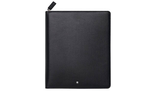 「マイスターシュテュック ソフトグレイン ブラック ウォレット」コインケース付ウォレット4万2000円（税抜）