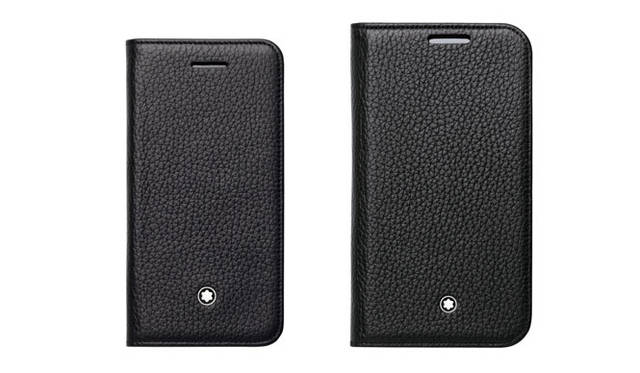 「マイスターシュテュック ソフトグレイン ブラック テクニカルディバイス」左／タブレットコンピューターケースSm8 II 3万5000円（税抜）、右／タブレットコンピューターケースII 2万3000円（税抜）