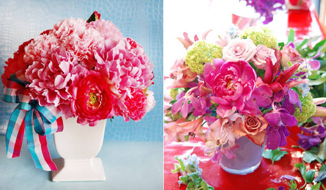 <strong>和気雅美｜FLORALUXE / New York Flower School</strong>　2014母の日はピオニーとカーネーションで