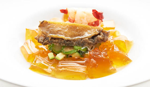 プレス発表会でのメニュー