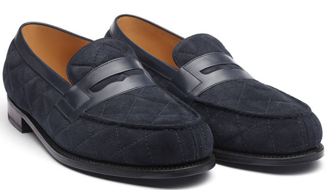 「#180 Loafer」ネイビー 10万8000円