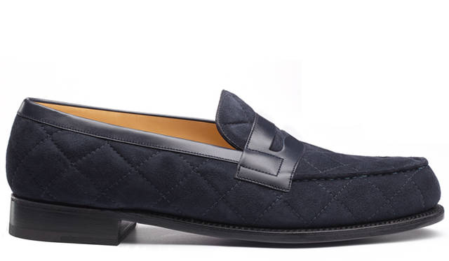 「#180 Loafer」ネイビー 10万8000円