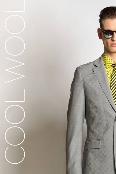 <strong>THE WOOLMARK COMPANY｜暑い時に暑くない「クールウール」</strong>　<br />2014年春夏の「クールウール」イメージビジュアル