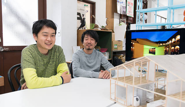 <strong>Panasonic｜パナソニック</strong>　左／トラフ建築設計事務所　鈴野浩一氏、右／禿（かむろ）真哉氏