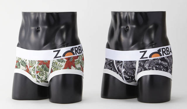 「Flower Short Boxer」（サイズM・L）各3600円（税別）