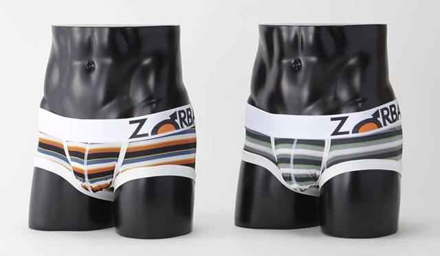 「Stripe Short Boxer」（サイズM・L）各3600円（税別）