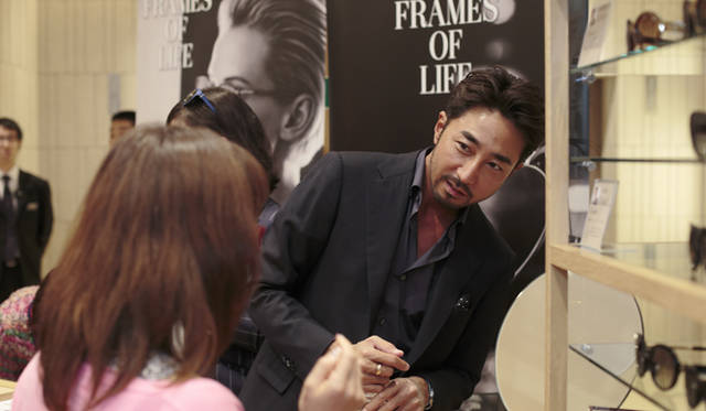 トーク終了後は、ひとりひとり干場氏が直接コーディネートを指南