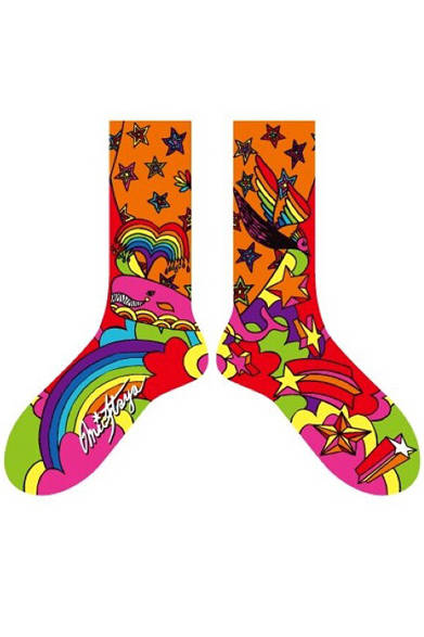 「夢と希望の虹の彼方に、願いと祈りの星々が輝きます」<br />STARS AND RAINBOW SKY designed by ミック・イタヤ　2160円