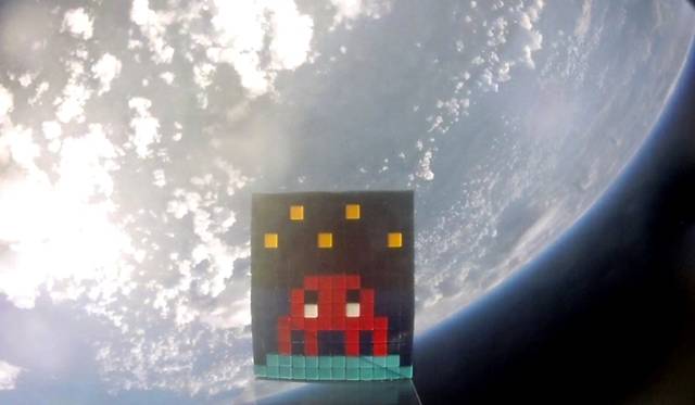 <strong>ART｜フランス人アーティスト、インベーダーの新作映像作品『ART4SPACE』ジャパンプレミア</strong>　Space one is in the stratosphere, but we still don’t know it.