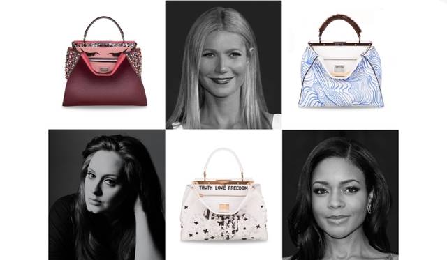 <strong>FENDI｜フェンディとアイコニックな女性たちがチャリティオークション開催中</strong>　（左より）アデル、グウィネス・パルトロウ、ナオミ・ハリス