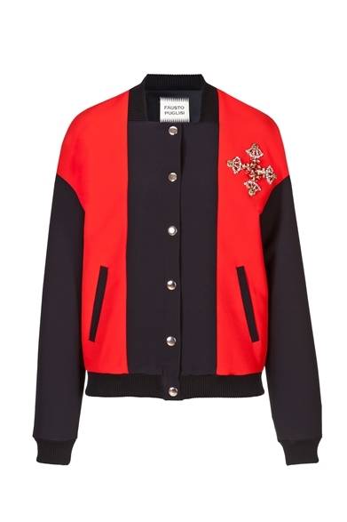 <strong>STYLEBOP.com｜10周年記念、限定コレクションを発表</strong>　Fausto Puglisi  Puglisi Bomber Jacket 43万2777円