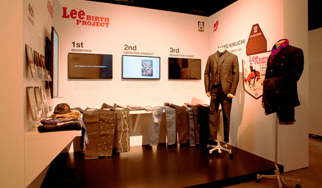 俳優／映画化監督の伊勢谷友介らによる「REBEIRTH PROJECT」が立ち上げた「Lee BIRTH PROJECT」。デッドストックやB品など、市場に出回らないデニムにあらたなデザインをほどこし、「再生」させる取り組み