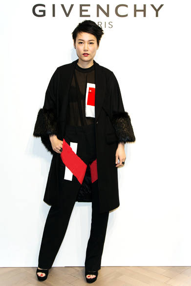 <strong>GIVENCHY BY RICCARDO TISCI｜ジバンシィ表参道店のオープニングパーティ </strong>　菊池凛子
