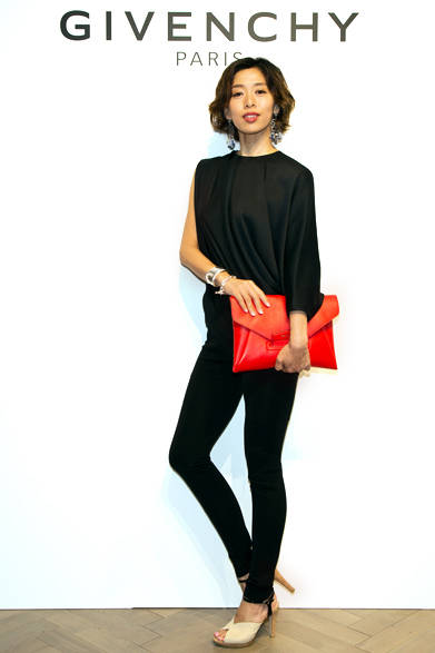 <strong>GIVENCHY BY RICCARDO TISCI｜ジバンシィ表参道店のオープニングパーティ </strong>　野沢和香