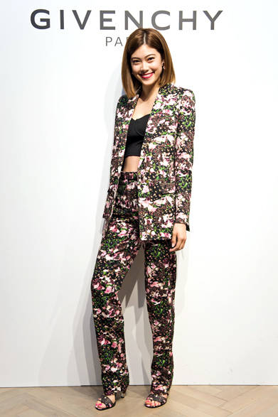 <strong>GIVENCHY BY RICCARDO TISCI｜ジバンシィ表参道店のオープニングパーティ </strong>　森星