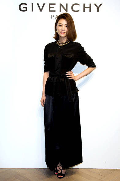 <strong>GIVENCHY BY RICCARDO TISCI｜ジバンシィ表参道店のオープニングパーティ </strong>　菅原沙樹