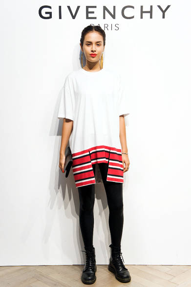 <strong>GIVENCHY BY RICCARDO TISCI｜ジバンシィ表参道店のオープニングパーティ </strong>　大屋夏南