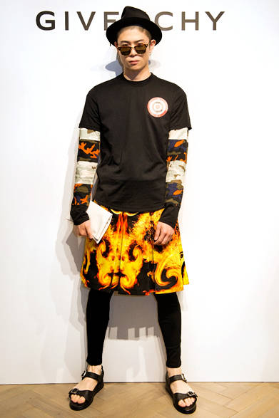 <strong>GIVENCHY BY RICCARDO TISCI｜ジバンシィ表参道店のオープニングパーティ </strong>　Taiki