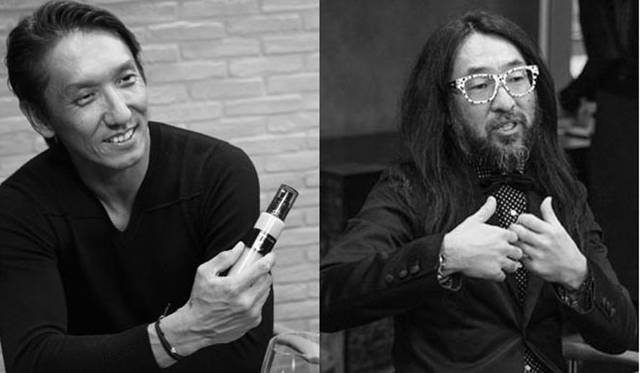 <strong>Wakan Organics｜ワカン オーガニクス</strong><br />左／ゼットン代表取締役社長 稲本健一氏、右／アーティスト カタヤマケンジ氏