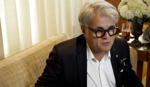 デザイナーのジュゼッペ・ザノッティ氏